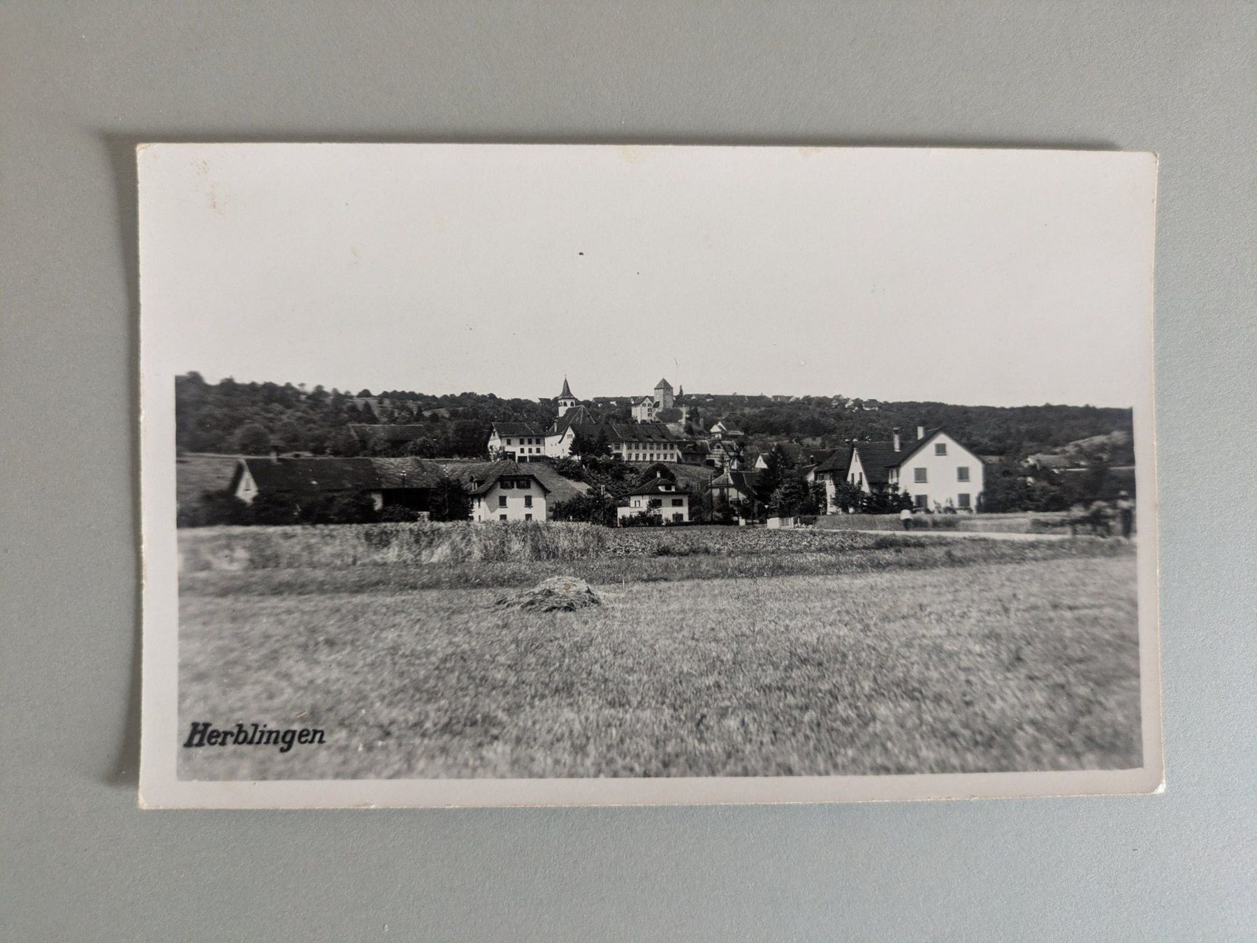 Ansichtskarten: AK "HERBLINGEN", ca. 1930 – Gebraucht aus St. Gallen von modernetc