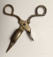Kerzendocht-Trimmer, Kerzenlöscher aus Messing