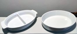 2x Gratin Casserole Schmorpfanne 33 cm lang