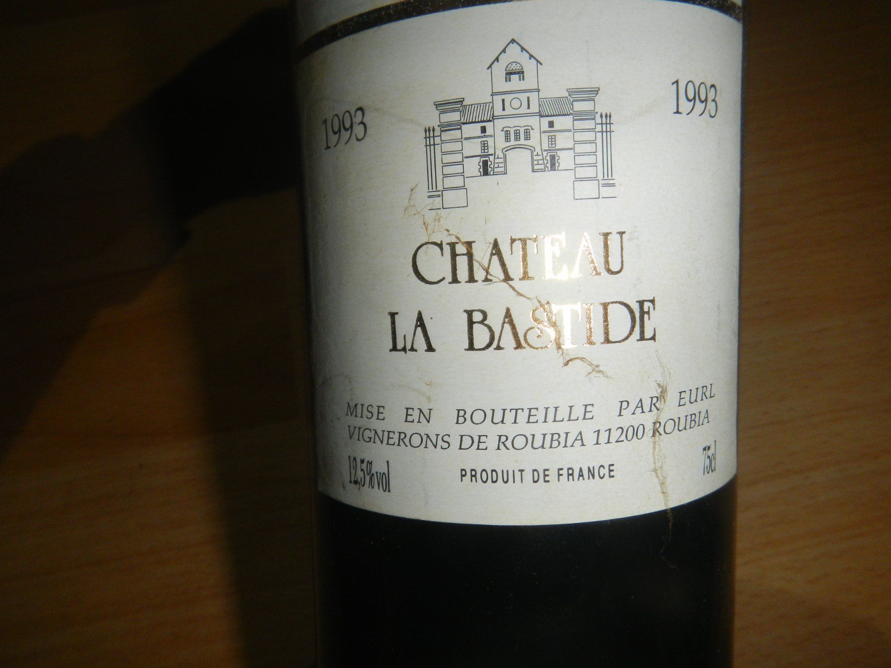 Vino: Chateau la bastide les corbieres 1993 – Nuovo (secondo la descrizione) da Bronschhofen venduto da happynews2018 2