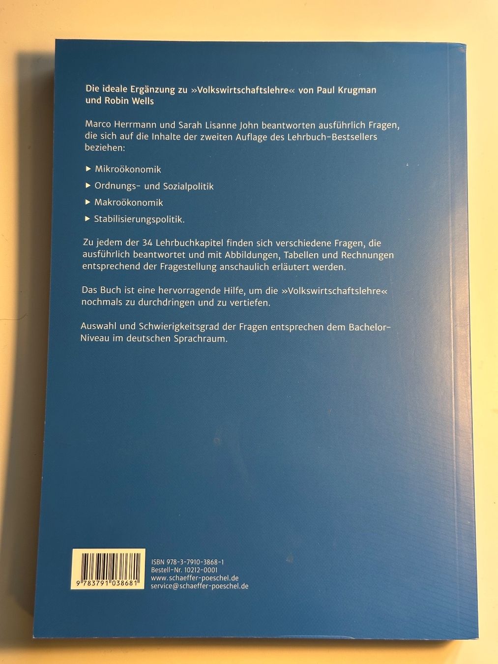 Libri: Buch: Arbeitsbuch Volkswirtschaftslehre – Usato da Hergiswil NW venduto da kaufe_at_kaufmann 2