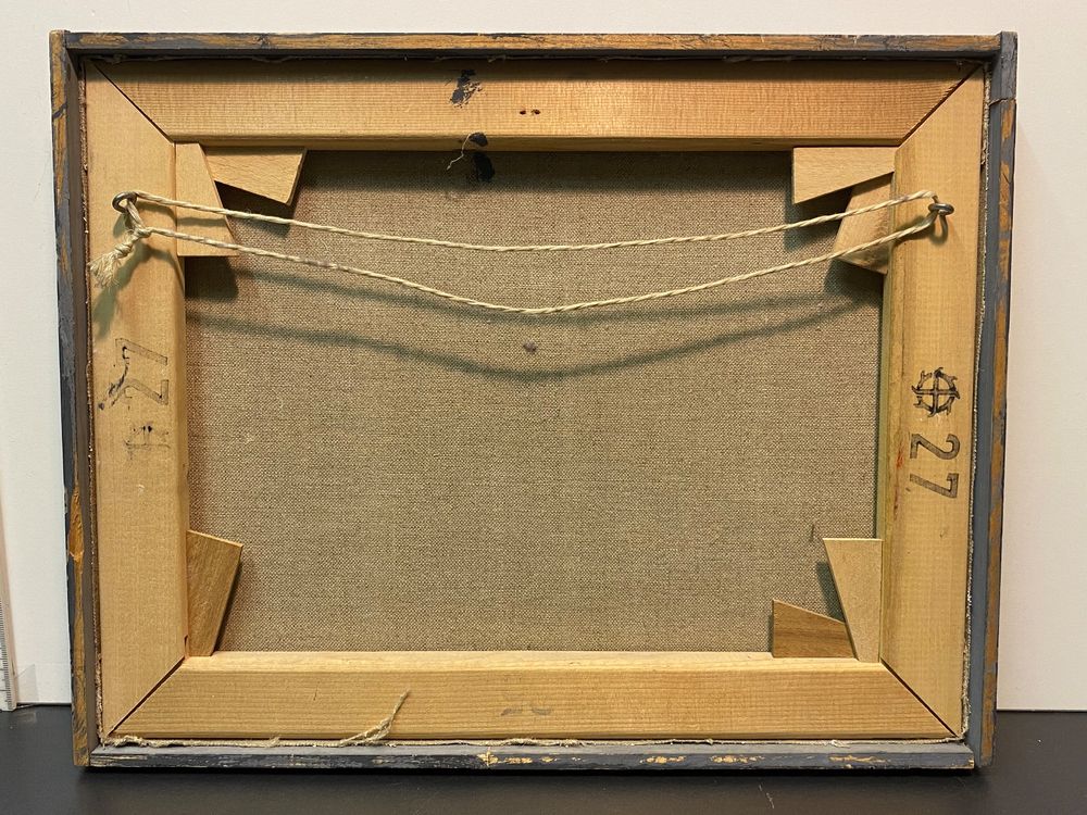 Original Paul Racle 1932 - 2019 Oelbild auf Leinwand Rarität (Gebraucht ...