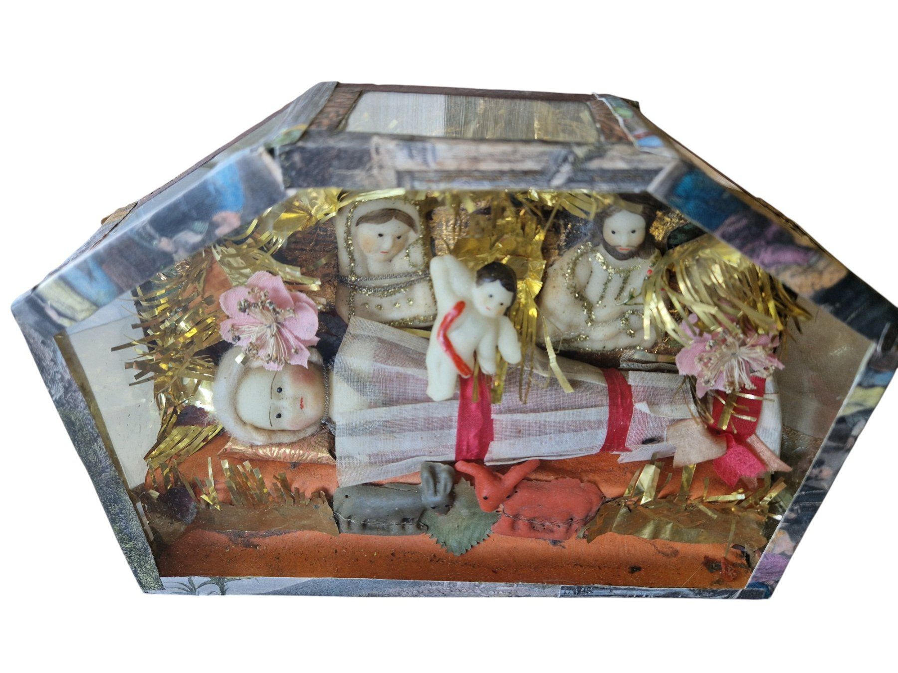 Statuette: antike Krippe Fatschenkind – Usato da Mörschwil venduto da antiksalon 6