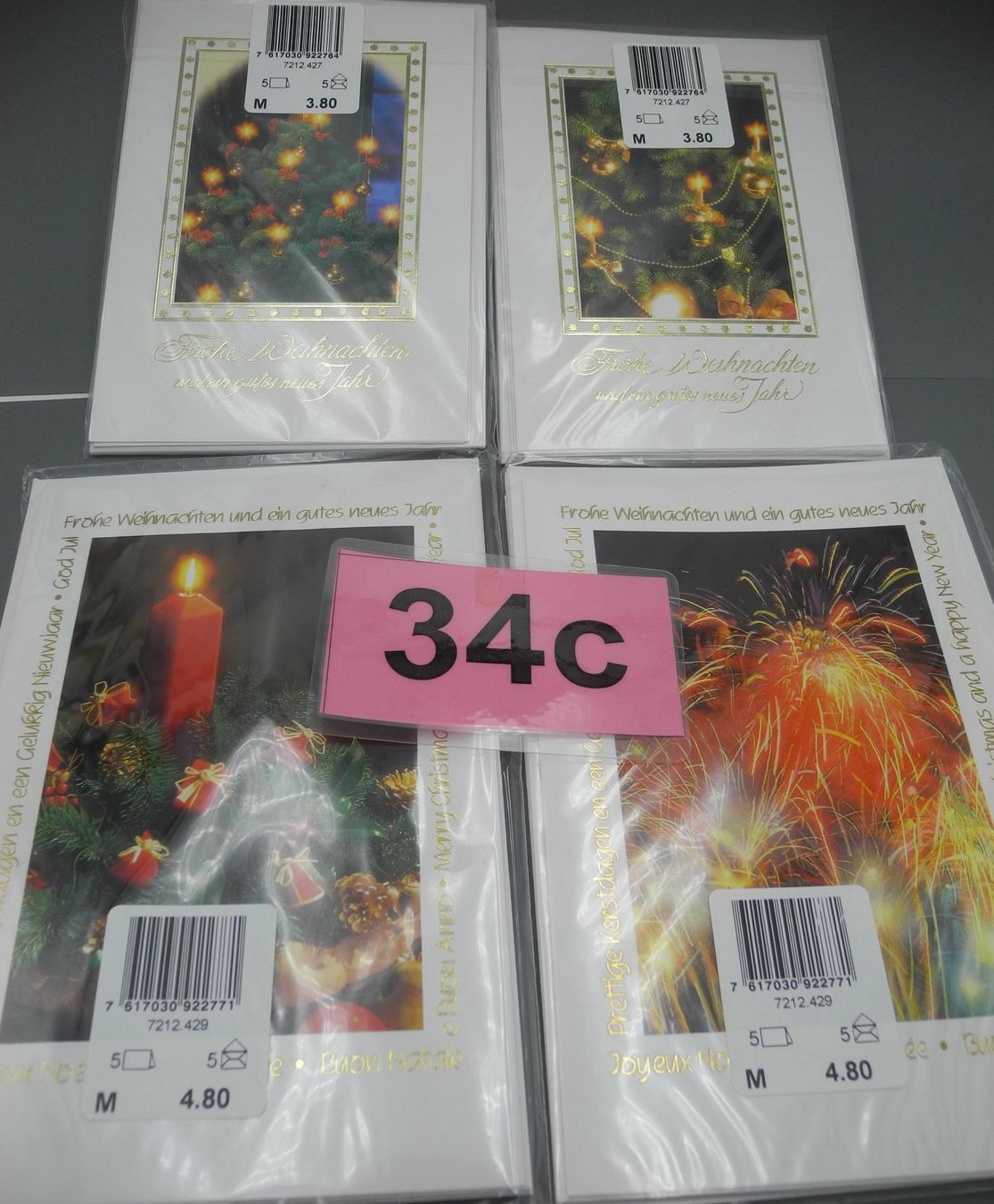 Cartoline: 20 Weihnachtskarten, div. Motive, Nr. 34c – Nuovo e nell'imballaggio originale da Kottwil venduto da Crazyrolf 3