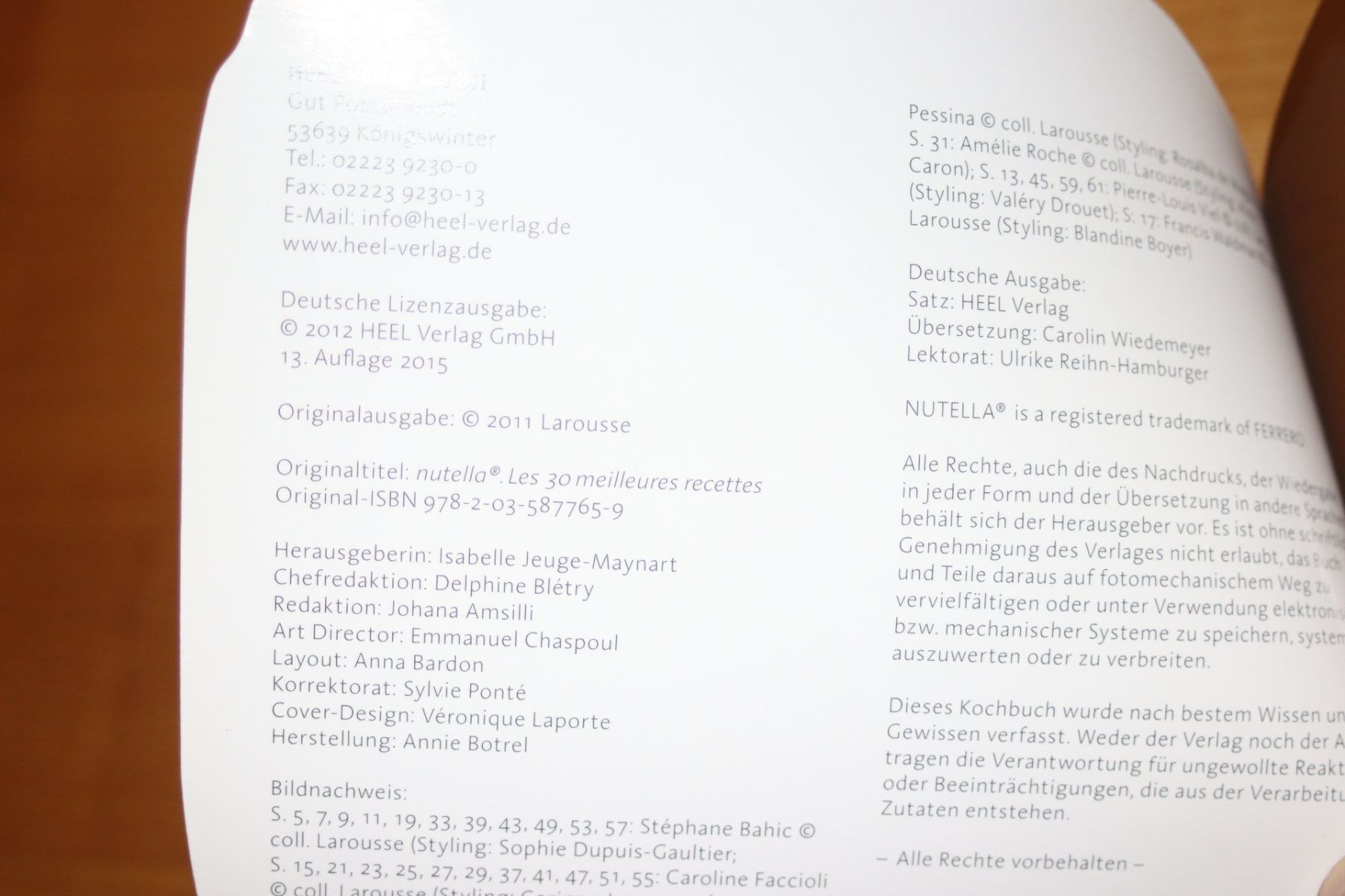 Livres: Nutella Rezeptebuch – D'occasion à St. Gallen par Razoon77 4