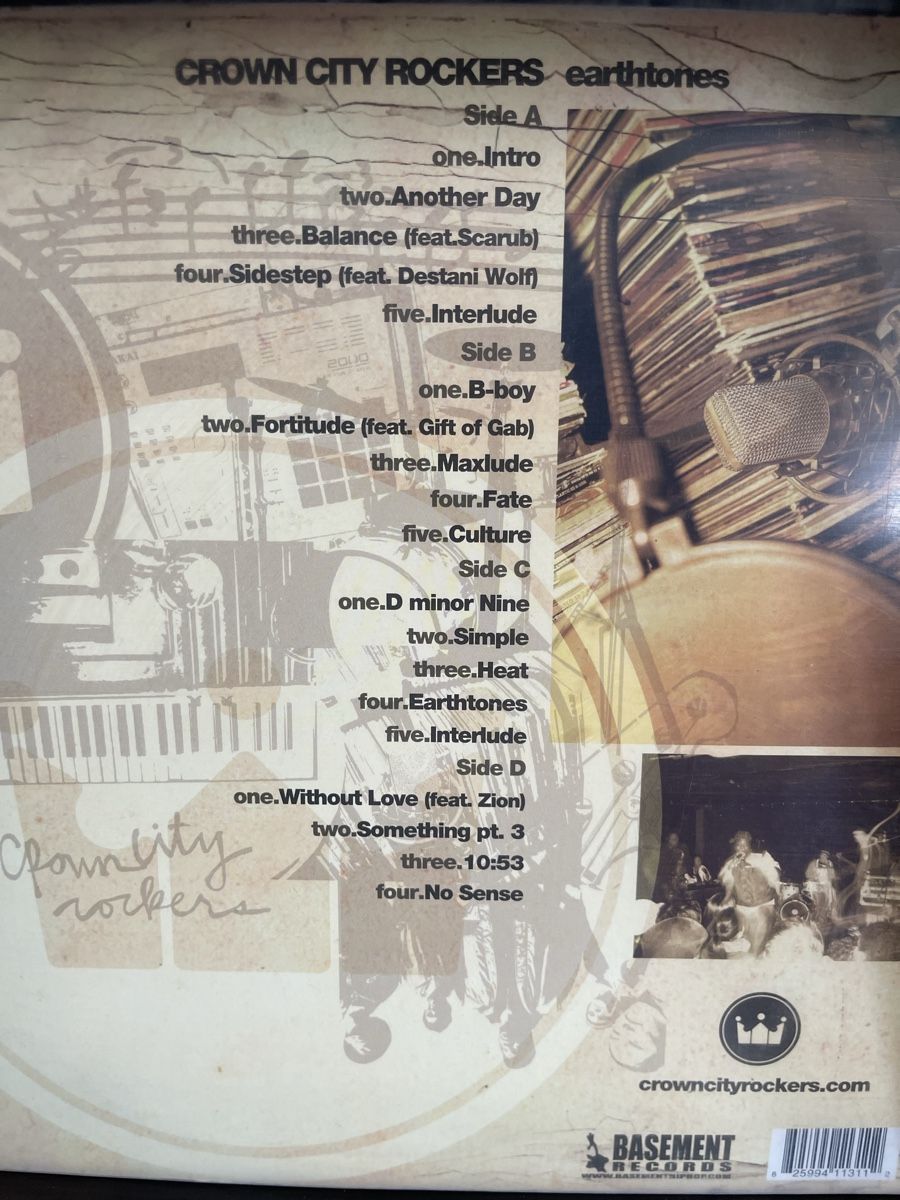Dischi in vinile: Crown City Rockers / Earthtones – Usato da Dagmersellen venduto da stonefinger 1