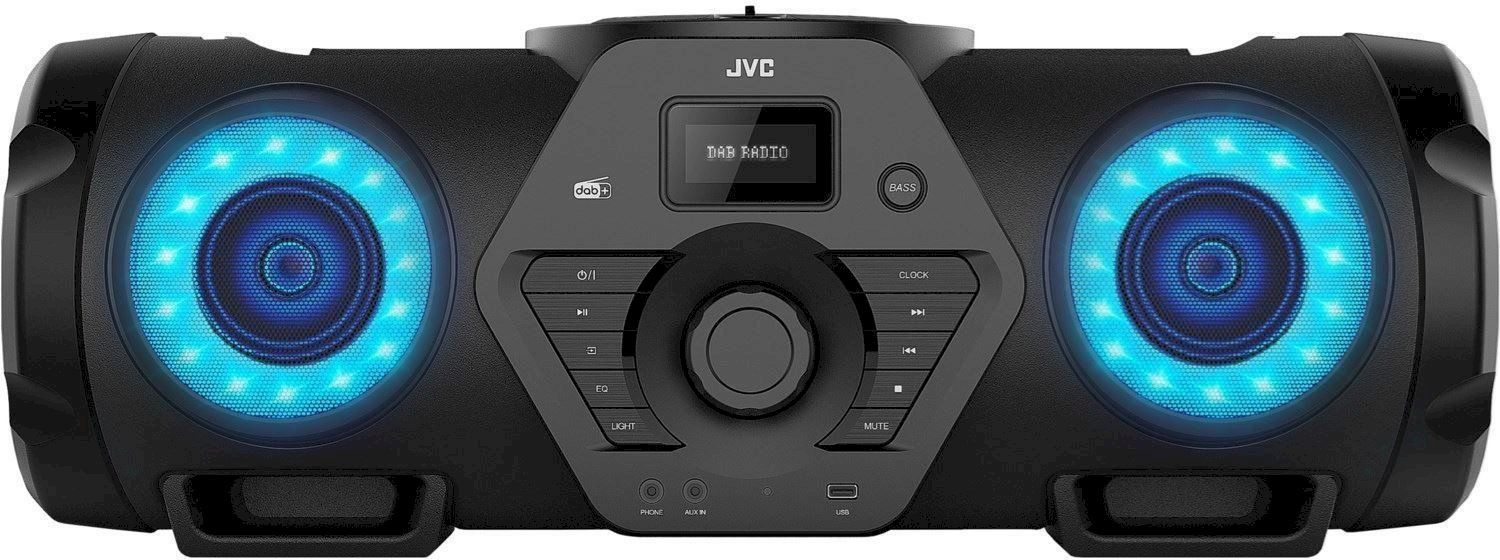 Lettore multimediale & Streamer: JVC RV-NB300DAB Boomblaster Stereo – Nuovo e nell'imballaggio originale da Bottighofen venduto da zaap