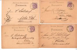 4 PK; deutsche Reichspost