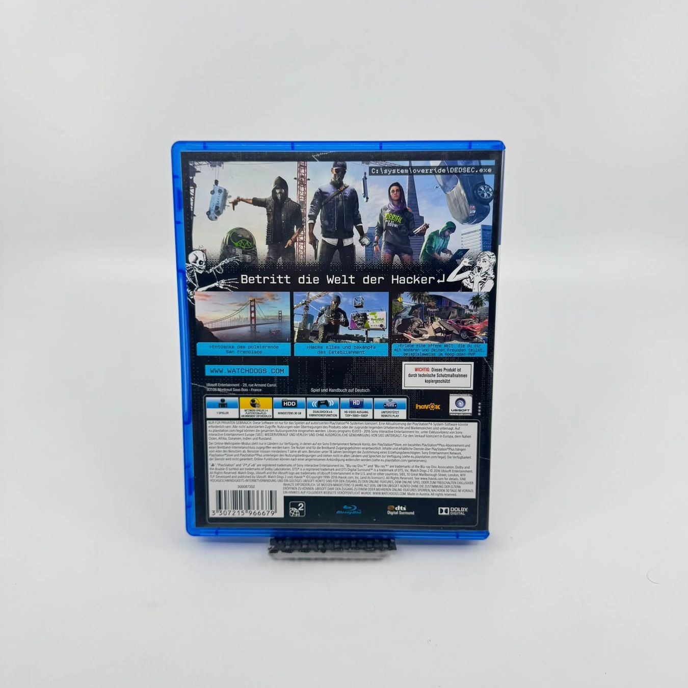Spiele: Watch Dogs 2 (PS4) – Gebraucht aus Herisau von Seyashop1 2