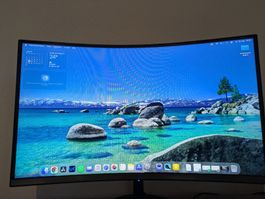 Samsung Monitor C27T550FDU Curved 27 Zoll guter Zustand