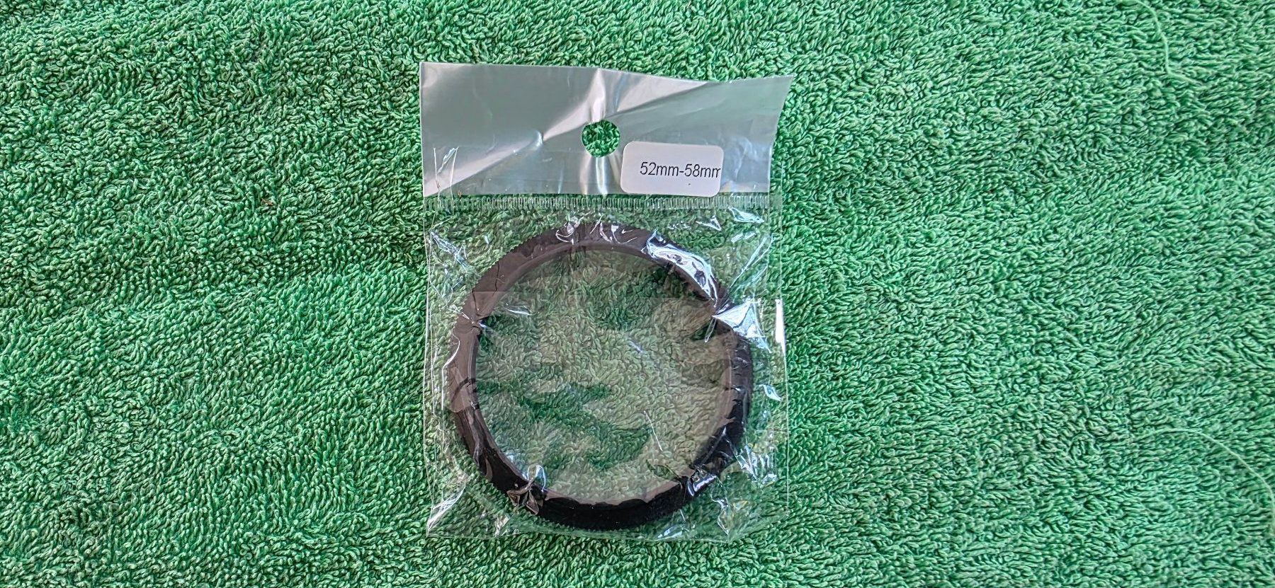 Filtri: Step-up Ring 52mm zu 58mm NEU – Usato da Cugnasco venduto da surfin60