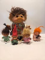 Thomas Dam Troll Puppe – Original – Vintage – Made in Denmar