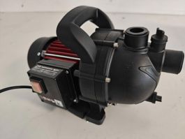 1000W Gartenpumpe 3500 l/h Wasserpumpe Teichpumpe mit Mangel