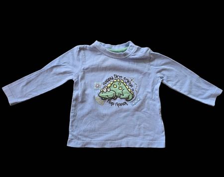 Baby Club C&A Dino Longshirt Gr. 74, Top Zustand!