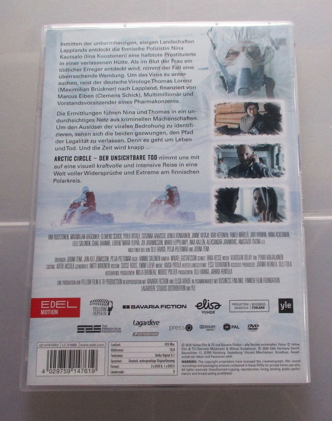 Alle DVDs: ARCTIC CIRCLE - Der unsichtbare Tod 3-DVD – Gebraucht aus Wattwil von Muriel10 1