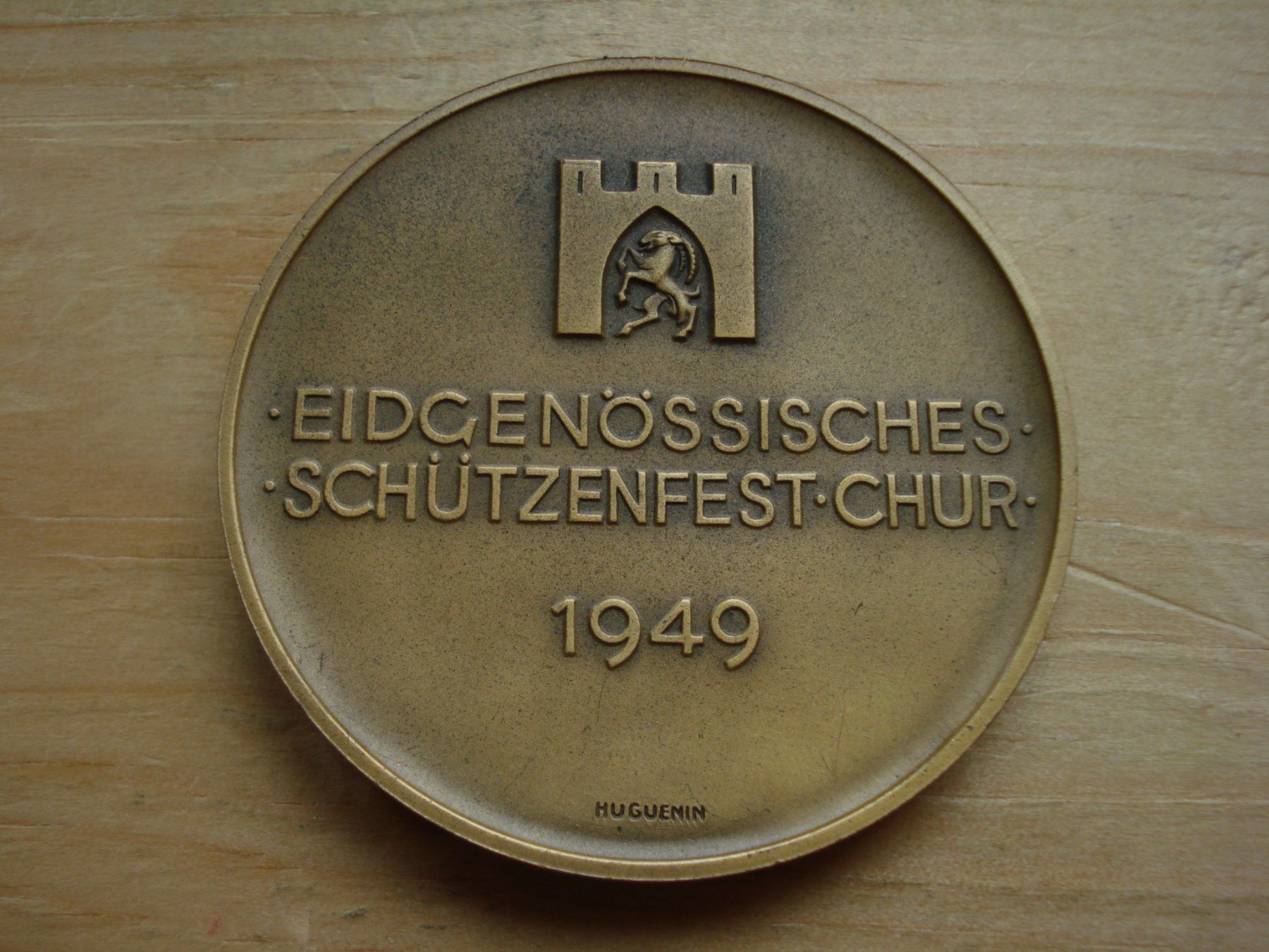 Medaglie: (H5) Schützen Chur 1949 – Usato da Erlach venduto da Net-Coins 1