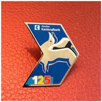 Pin - ZKB - 125 Jahre - Zürcher Kantonalbank - 1995
