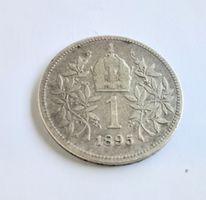 1 Krone Franz Joseph Silbermünze 1895