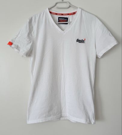Superdry T-Shirt, weiss, Grösse S, sehr guter Zustand