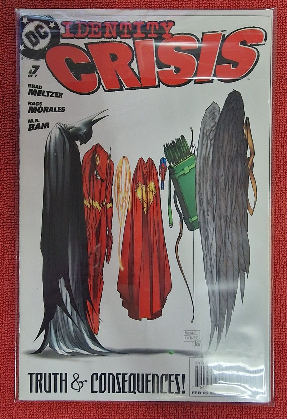 Fumetti: DC Comics Identity Crisis (2004) KOMPLETTE MINISERIE – Usato da Basel venduto da phi_8xhm 6