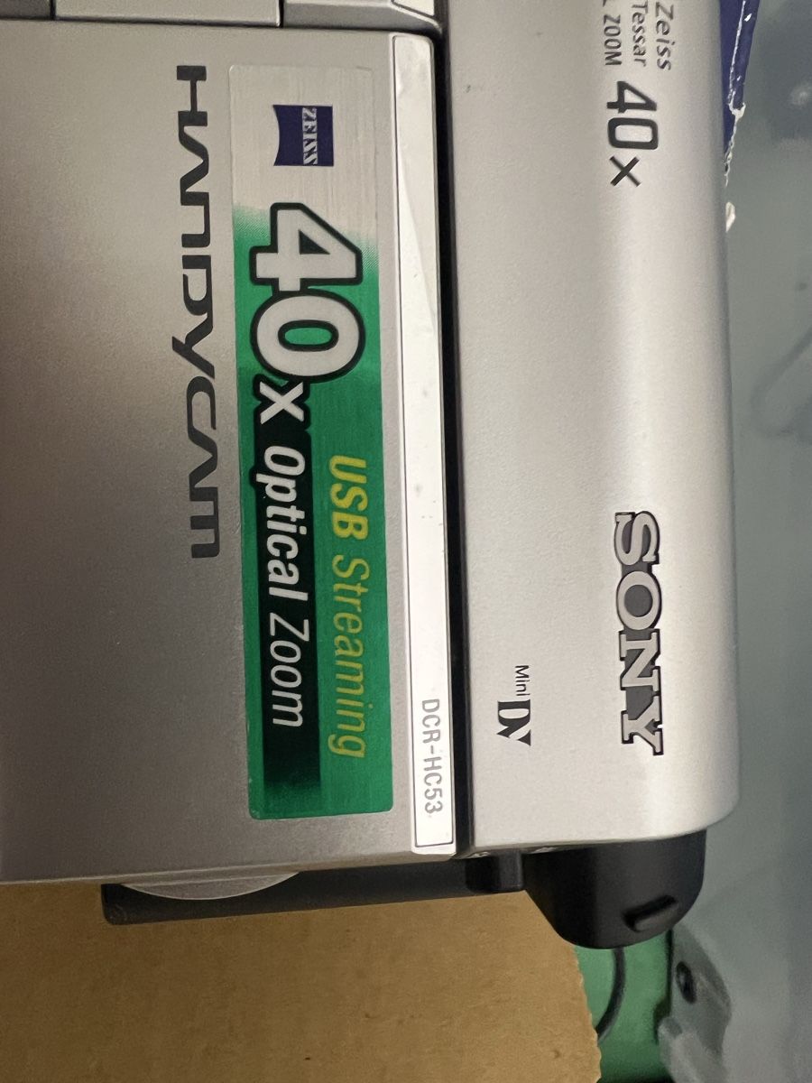 Sony Videocamere: Sony Handycam DCR-HC53 – Usato da Zürich venduto da jao_2bx7 2