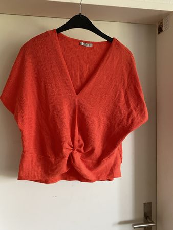 Oberteil, Zara, orange. Grösse M￼
