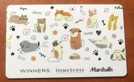 Winners/Home Sense/Marshalls Geschenkkarten