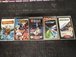 PSP Spiele 5 Stk. Im Gutem Zustand 