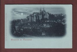 Souvenir de NEUCHÂTEL - Clair de lune