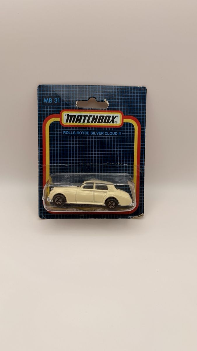Matchbox Modellautos: Matchbox MB 31 Rolls-Royce Silver Cloud II in OVP – Gebraucht aus Rotkreuz von perlengott
