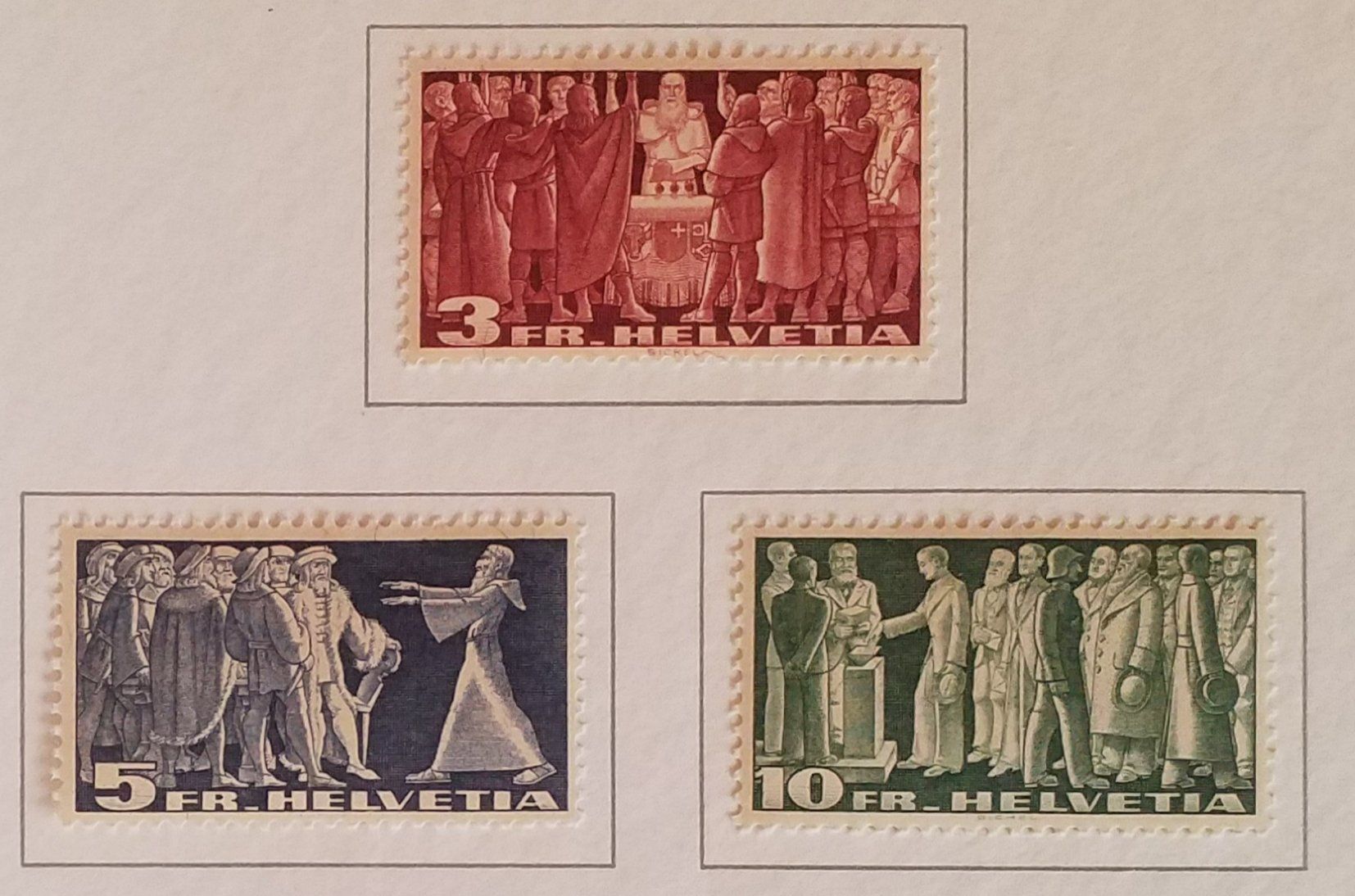Alle Briefmarken: 1936, Geschenkheft, Frankomarken 1936-1941, Kt. Lp – Neu (gemäss Beschreibung) aus Baden von Eggi