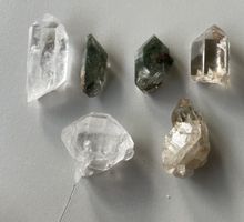 6 alte Mineralien aus der Schweiz