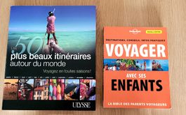 Lot livres sur le voyage 