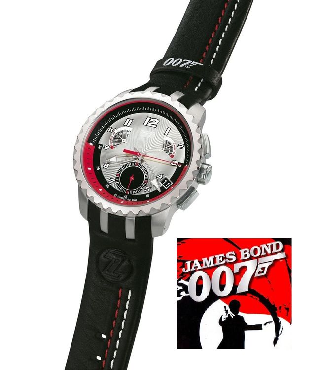 Swatch Montres: Swatch Irony Retrograde 007 MAX ZORIN ★ ungetragen – Neuf avec emballage d'origine à Wettswil par rotonda 2