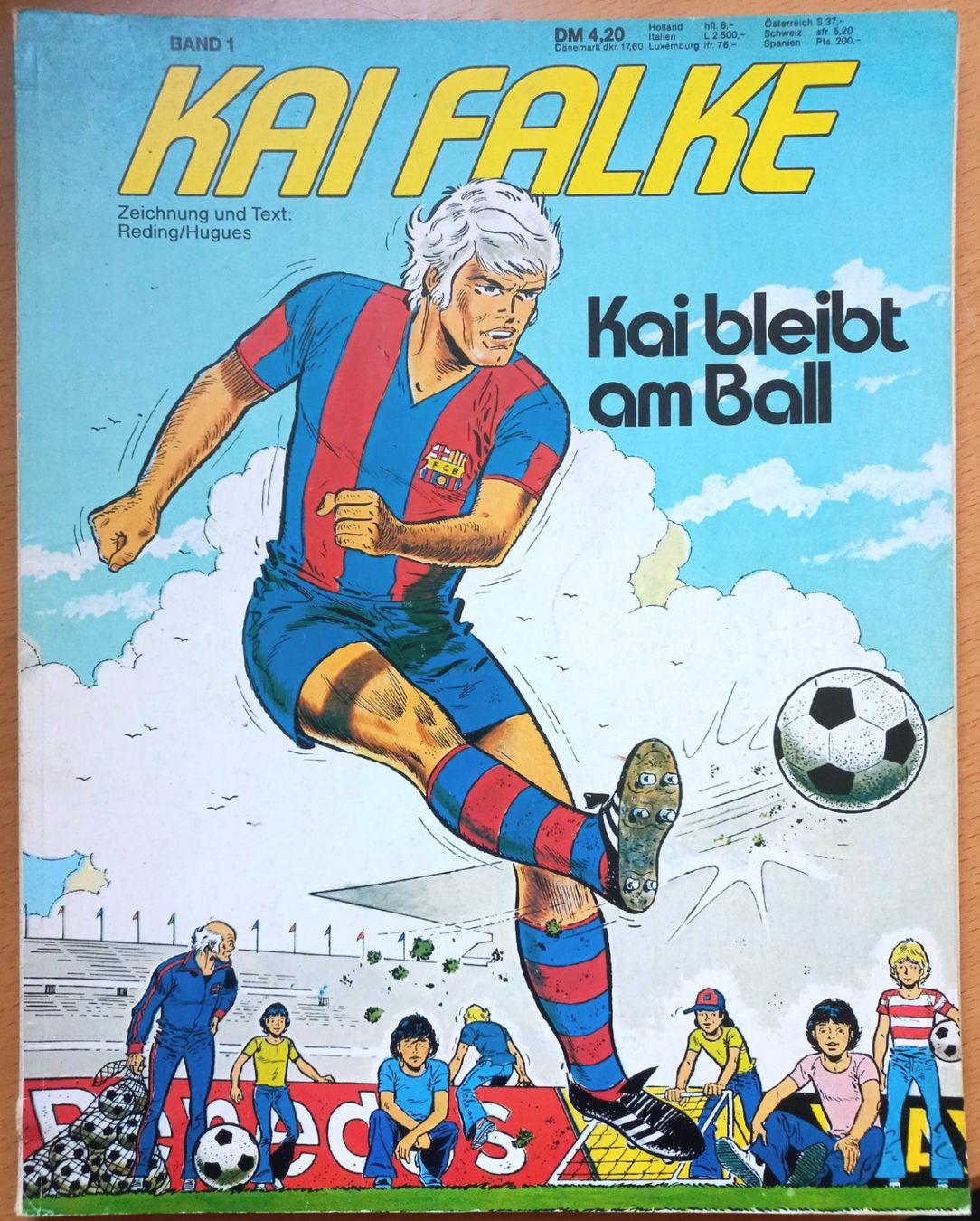 Fumetti: Comic - Kai Falke 1 - Kai bleibt am Ball – Usato da Niederuzwil venduto da lubimaja