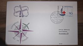 Swissair Geneve - Amsterdam 01.04.1963
