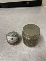 Vintage Feuerzeug Set mit Zigaretten Dose
