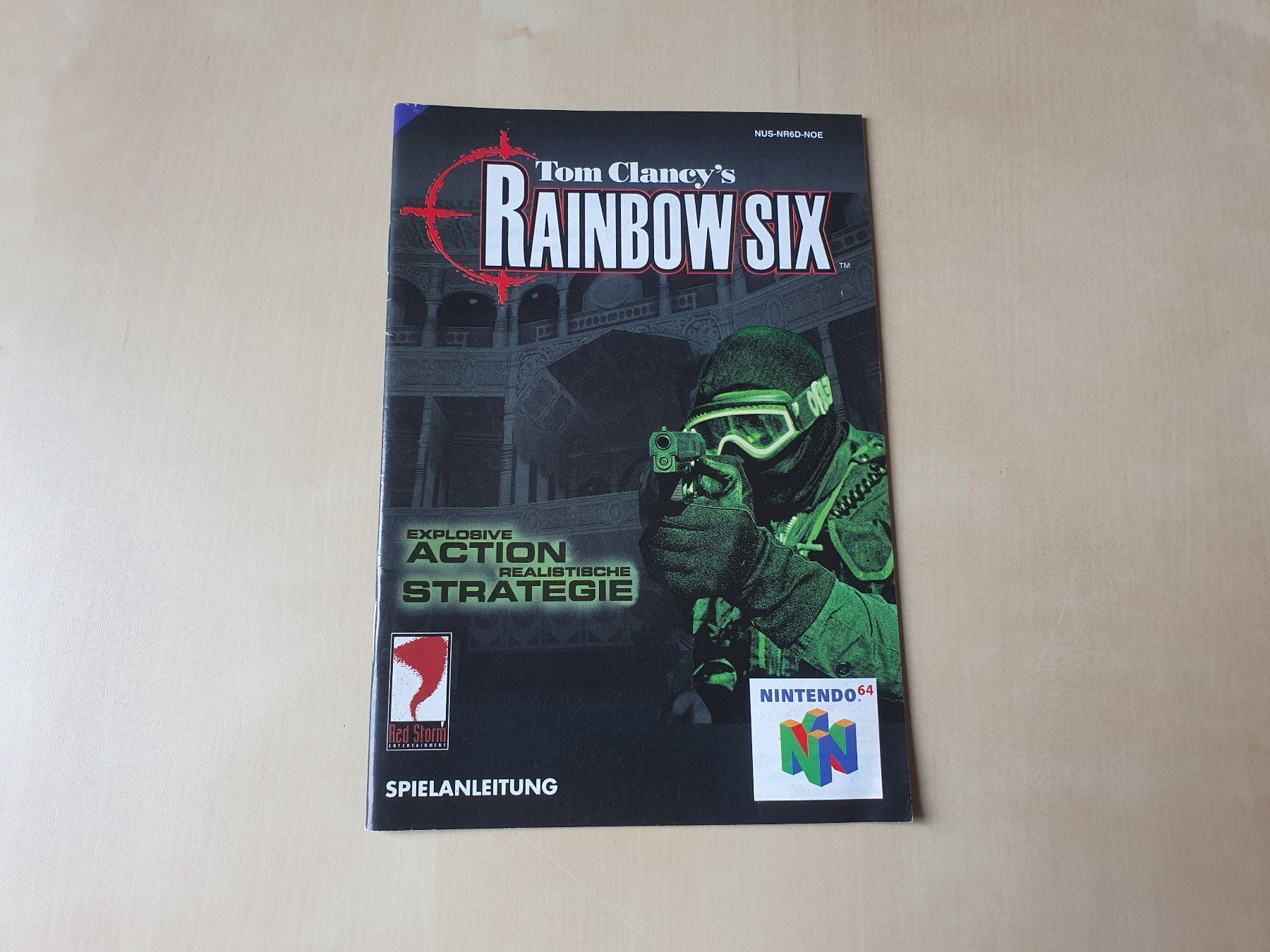 Nintendo Giochi: Anleitung Rainbow Six NUS-NR6D-NOE – Usato da Stansstad venduto da collectorsshop