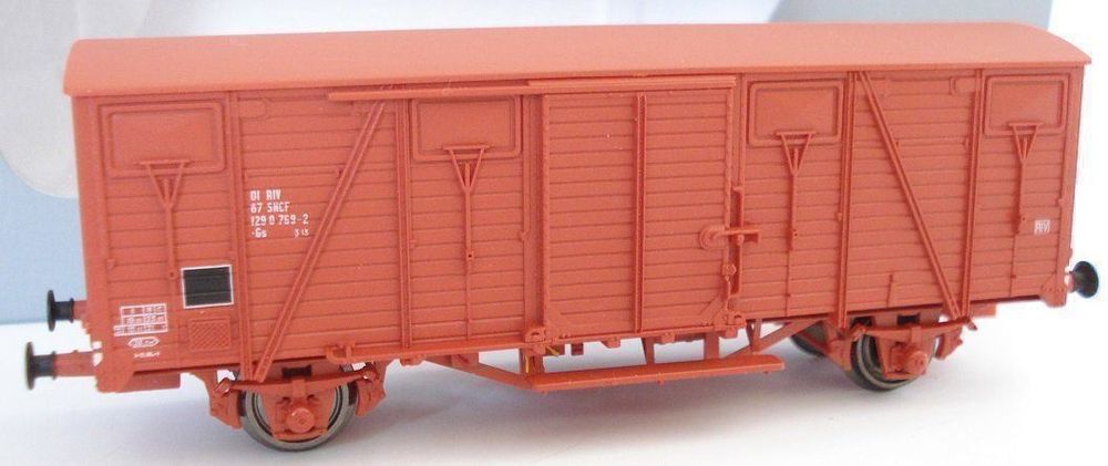 Wagon Standard Bois SNCF – LS Models HO 30008, époque 4, Neuf