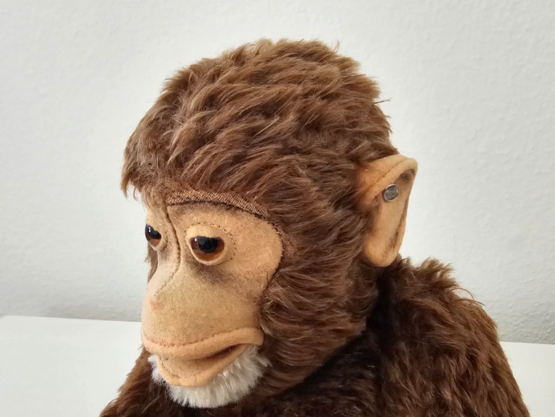 Steiff Giocattoli: Vintage Steiff Affe Jocko Mohair Original – Usato da Pfäffikon ZH venduto da eric0113 7