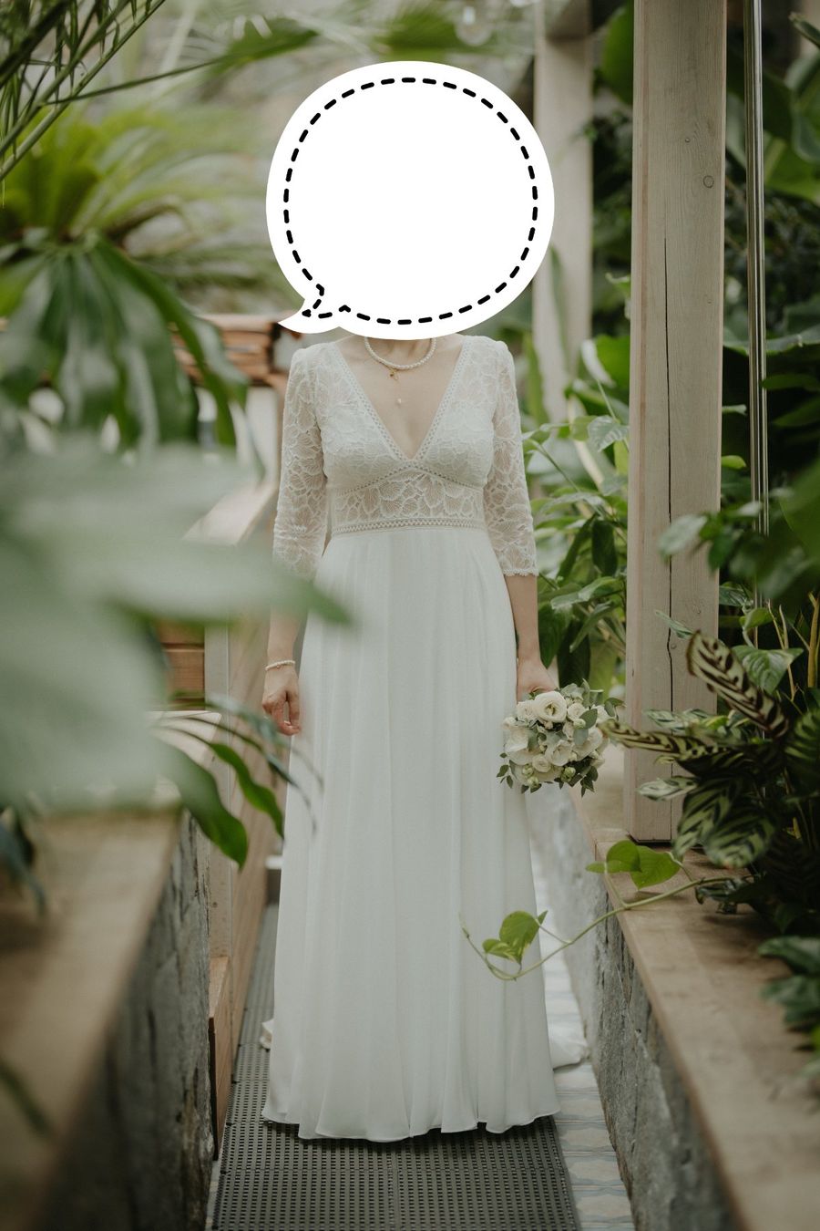 Vestiti: Hochzeitskleid Gr. 38 – Usato da Arosa venduto da Paklica 1