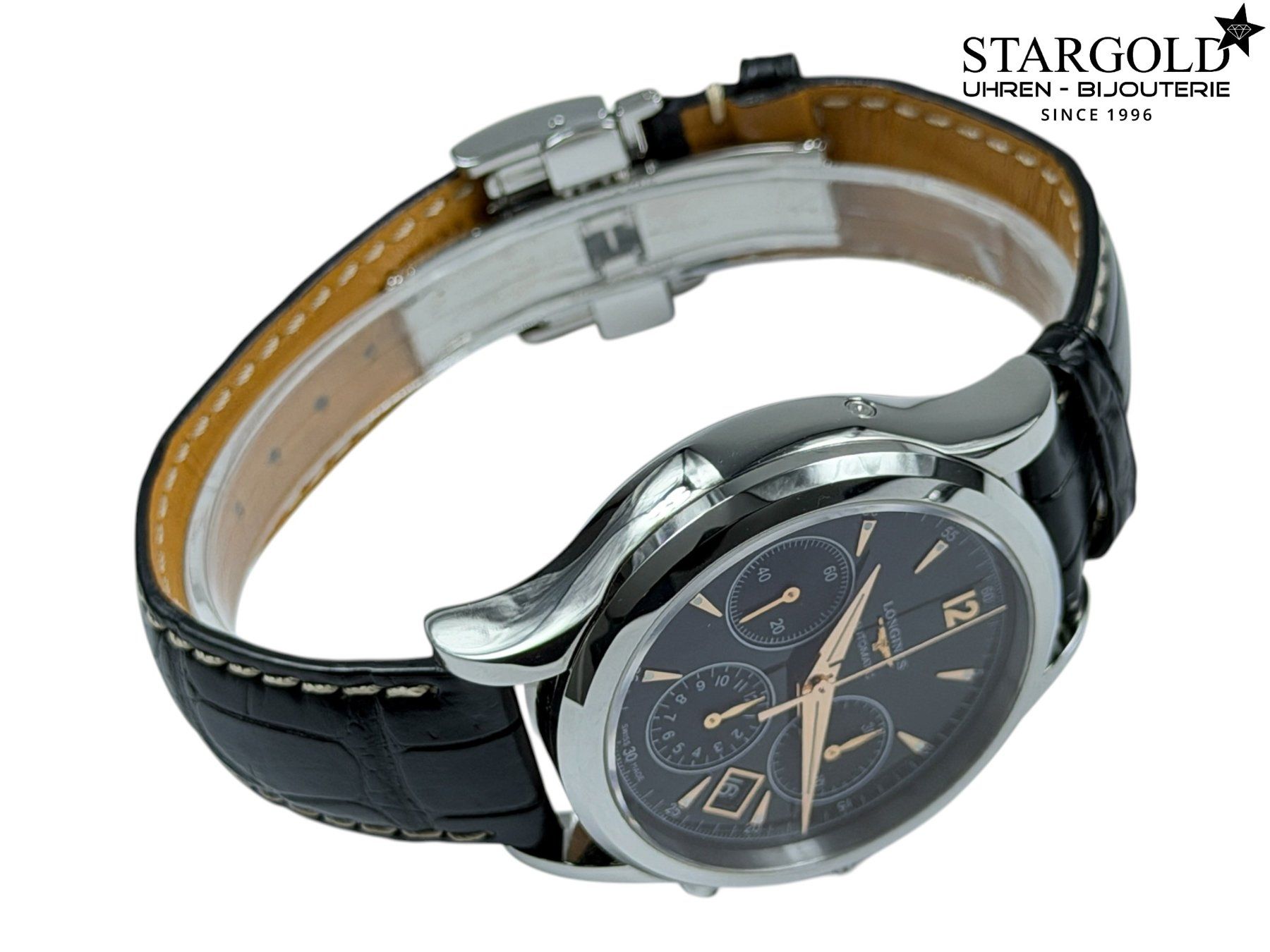 Longines Orologi: Longines Column-Wheel Chronograph - L2.750.4.56.0 – Usato da Zürich venduto da Stargold-Uhren 6