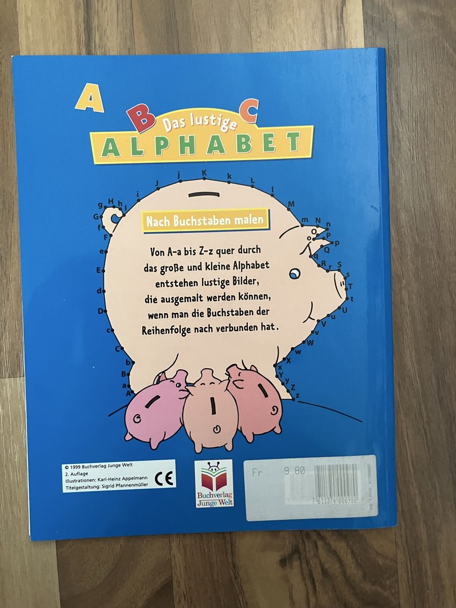 Livres: Das lustige Alphabet Malbuch  – D'occasion à Bözberg par Sape9192 1