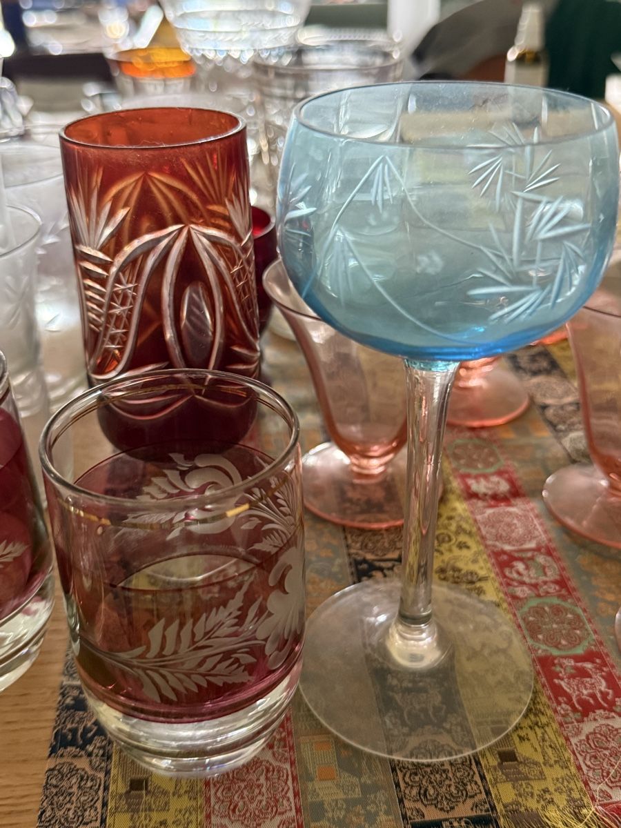 Verres: Alte Gläsersammlung – D'occasion à Stäfa par plejaden7 1