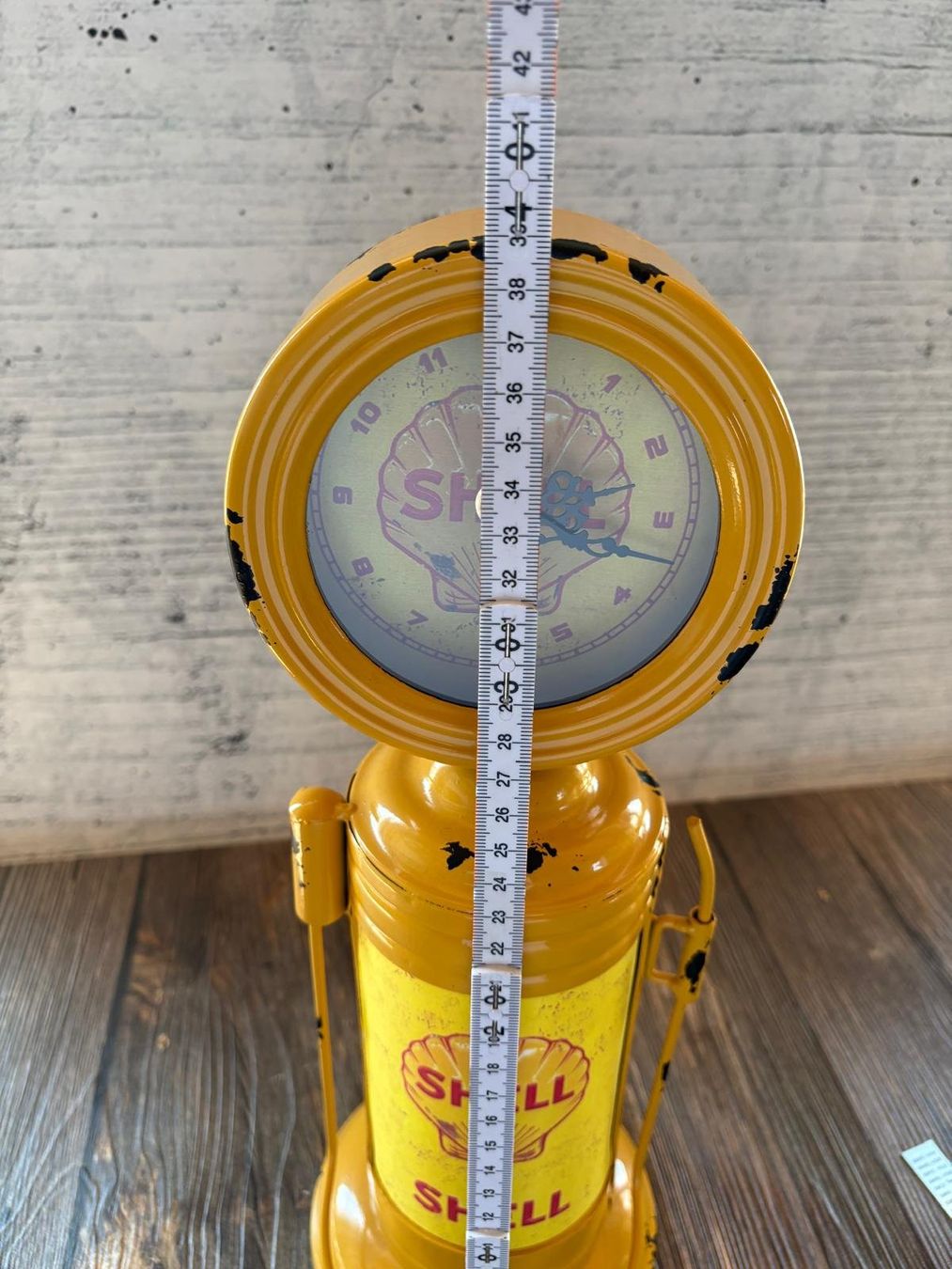Orologi: Shell Tankuhr Uhr Retro Design - 40cm hoch – Nuovo (secondo la descrizione) da Wetzikon ZH venduto da Boldeagle01 7