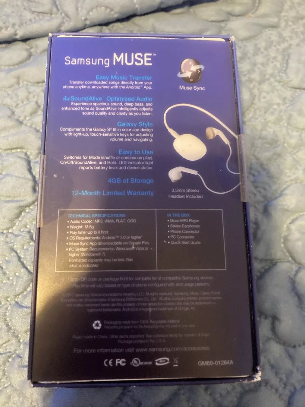 Samsung Lecteur media portable: Samsung Muse 4GB MP3 Player / NEU – Neuf avec emballage d'origine à Thörishaus par vintagger 6