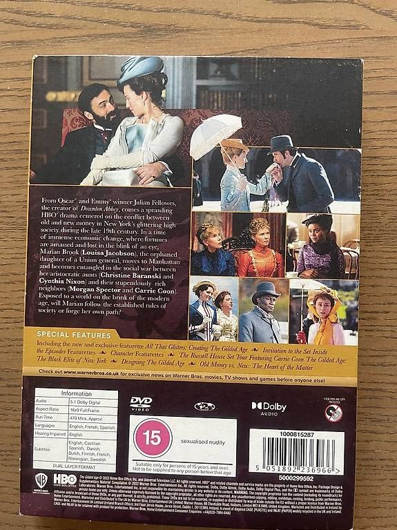 Tutti i DVDs: DVD The Gilded Age Staffel 1 – Usato da Zollbrück venduto da Mmartin72 1