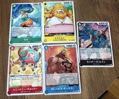 Carte One Piece, Lot Raro, Mr.1, Chopper, Moni, Nekomamushi