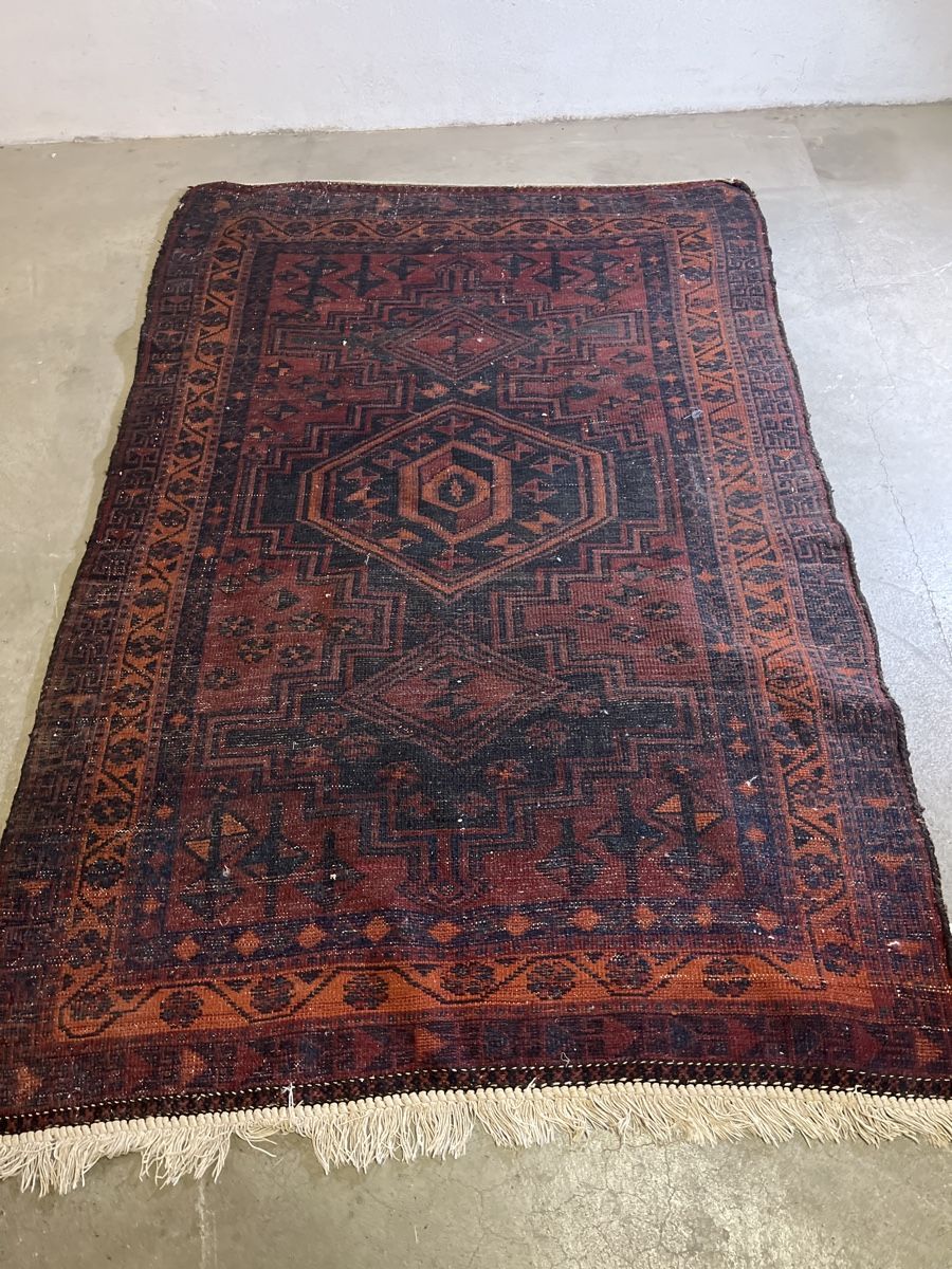 Tappeti: Vintage, roter, dekorativer Teppich - ein Hingucker! – Usato da Madiswil venduto da SWISS_49.B 3