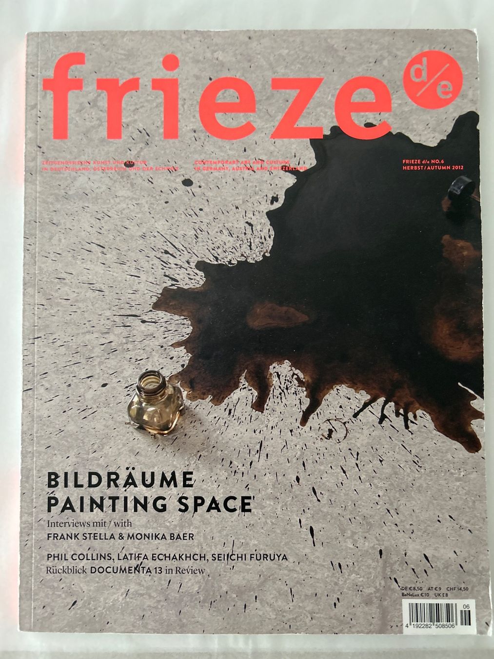 Zeitschriften & Magazine: LATIFA ECHAKHCH . FRANK STELLA. frieze d/e 2012 – Gebraucht aus Zürich von Coffeetable88